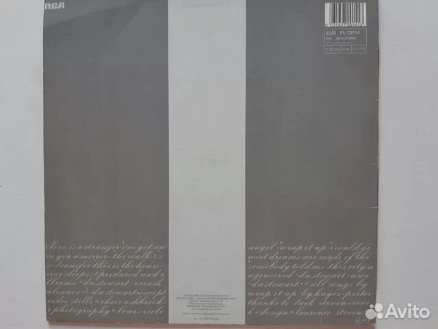 LP (винил) Eurythmics 