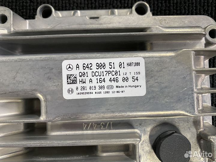 Блок управления нейтрализации EGR Mercedes Benz