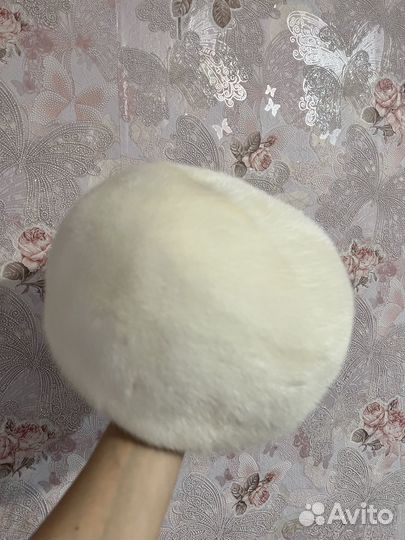 Норковая шапка новая