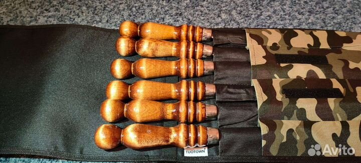 Набор шампуров из нержавеющей стали