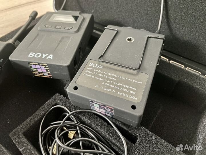 Петличный микрофон boya
