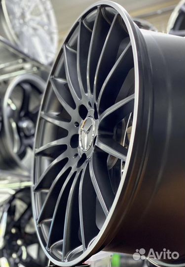 Диски Мерседес AMG R19 5/112 разноширокие