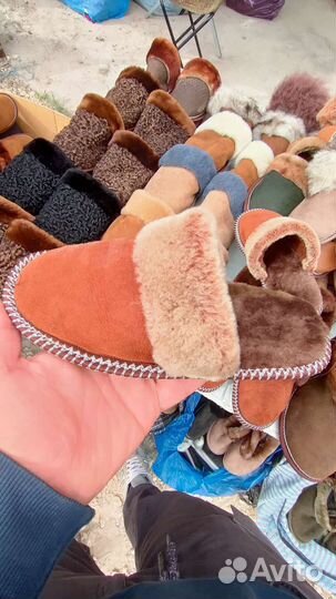 Угги,чуни, тапочки из натурального меха