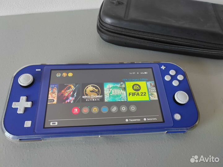 Nintendo switch lite с играми