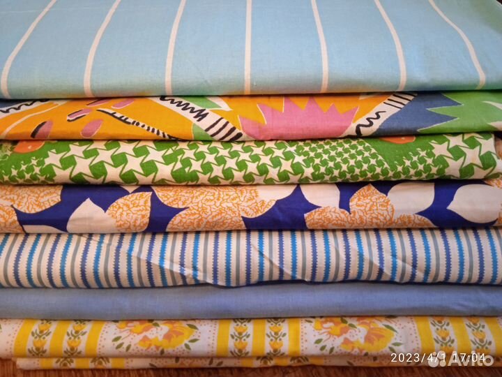 Ситец,фланель,лен,батист,ссср\импорт