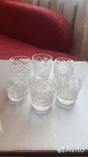Рюмки стаканы хрусталь СССР