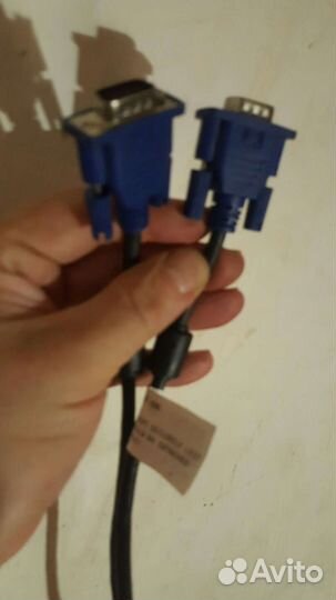 Переходник vga кабель для компьютера и монитора