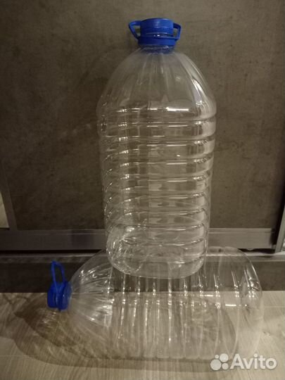 Пластиковые бутылки 10л