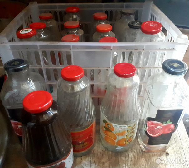 Банки, бутылки стеклянные