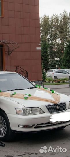 Свадебные украшения на машину бу