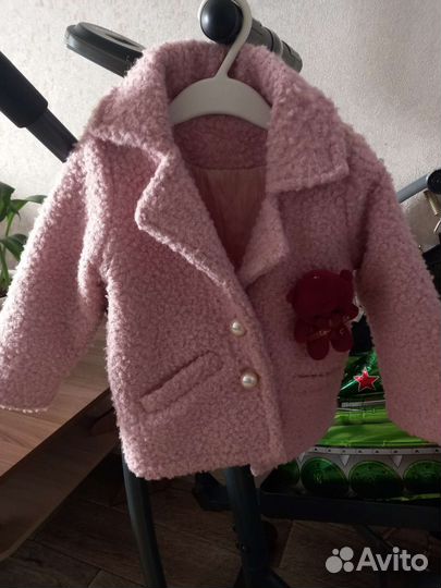 Пальто для девочки 92