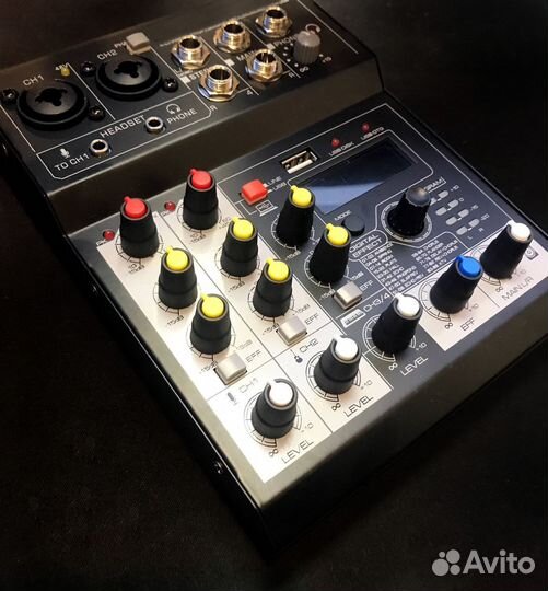 Микшер (караоке, подкасты, репетиции)