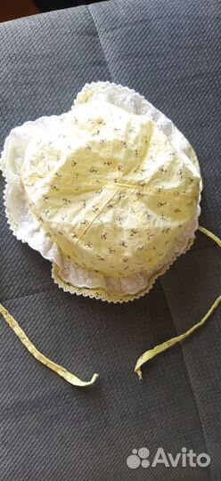 Косынка и панама для девочки