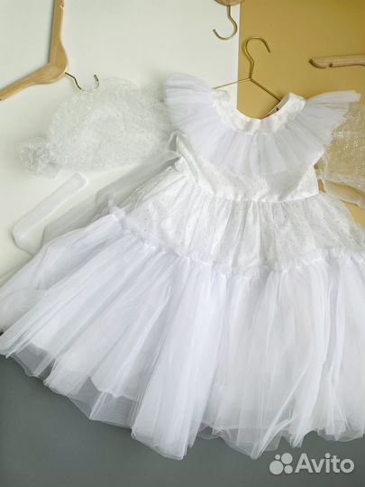 Вечернее платье для девочек, органза