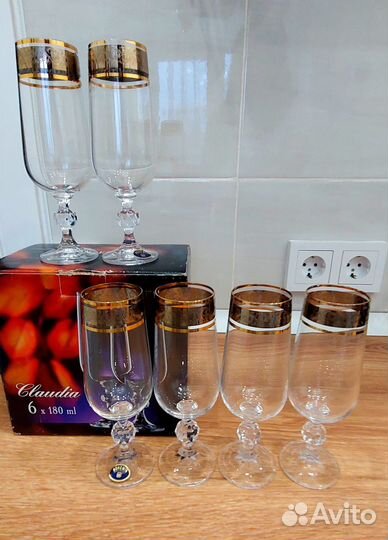 Фужеры Богемия Чехия