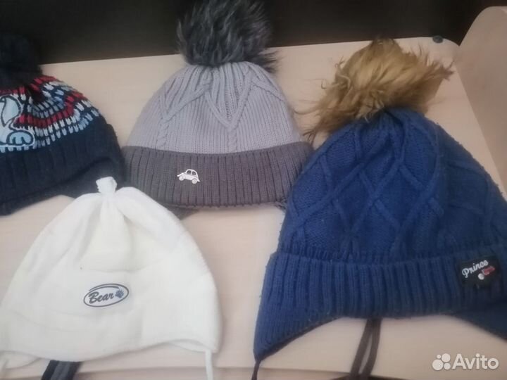 Детские шапки пакетом