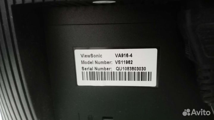 Монитор viewsonic va916