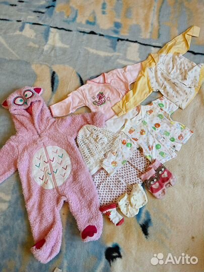 Детские вещи пакетом для девочек