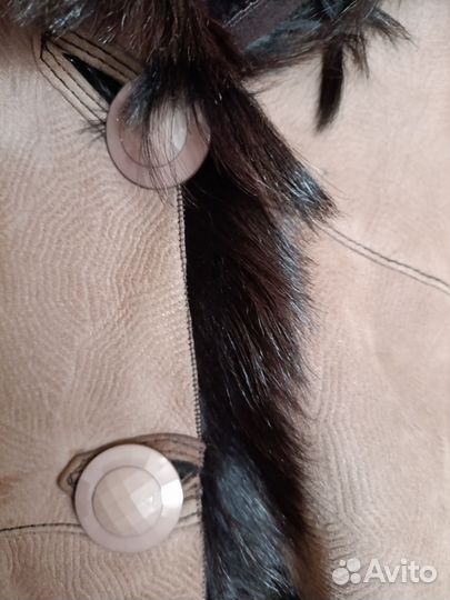 Дубленка натуральная женская 46 48