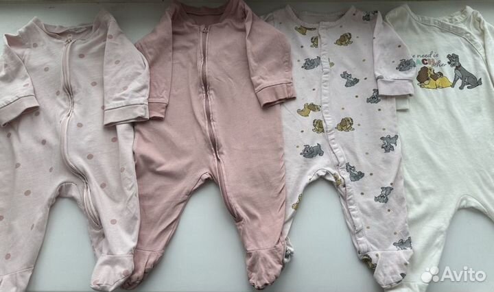 Вещи пакетом для новорожденной девочки