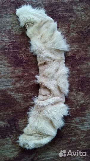 Меховой воротник б/у
