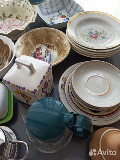 Посуда б/у, набор для сакэ (новый)