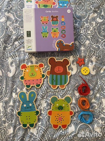 Джеко игры djeco шнуровка