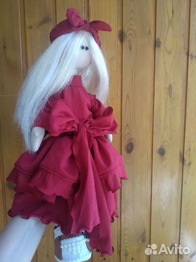 Текстильная кукла ручной работы