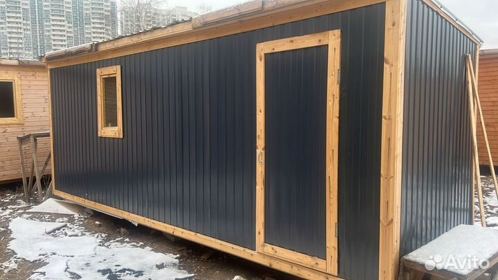 Бытовки и хозблоки под ключ