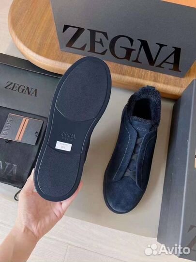 Зимние кеды Zegna