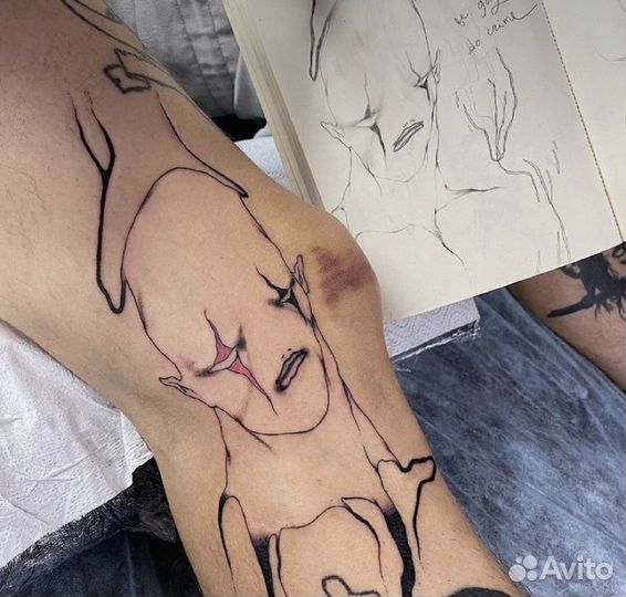 Модель на тату бесплатно