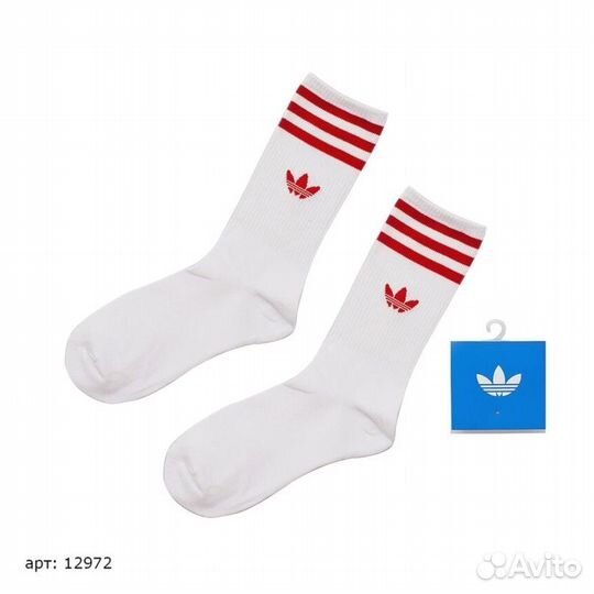 Носки Adidas красные