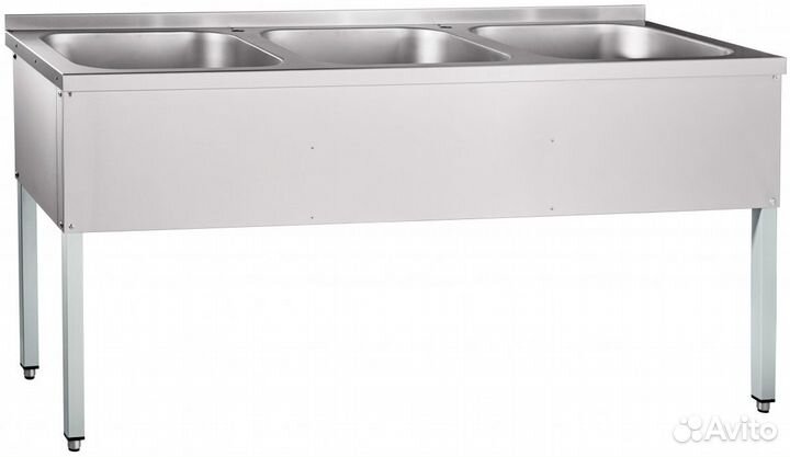 Ванна моечная из нержавейки