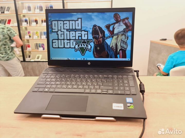 Игровой Ноутбук HP Core i5-8250U/Nvidia GTX1050/8g