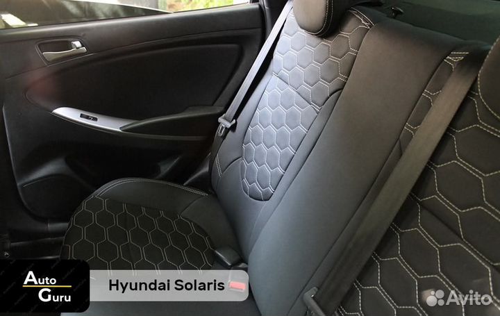 Чехлы на Hyundai Solaris