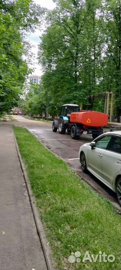 Услуги поливомоечной машины