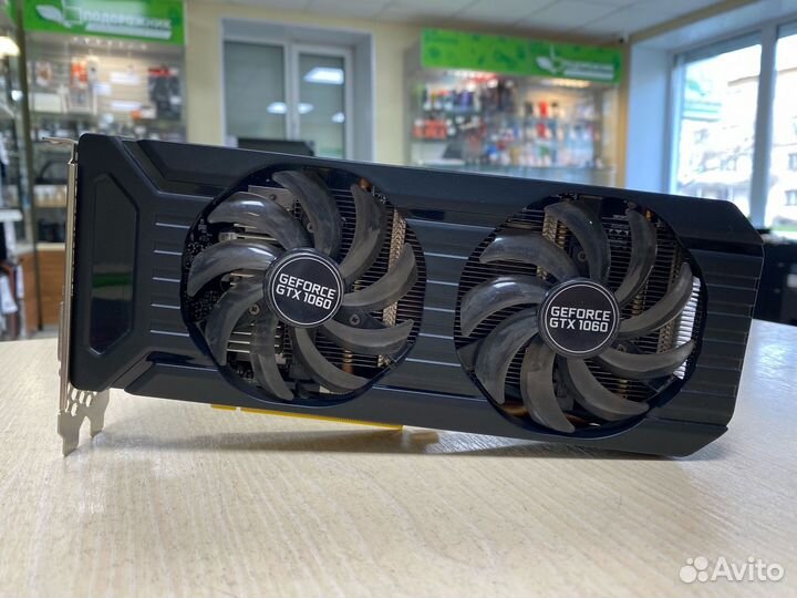 Видеокарта Palit nvidia GeForce GTX 1060 3Gb dual