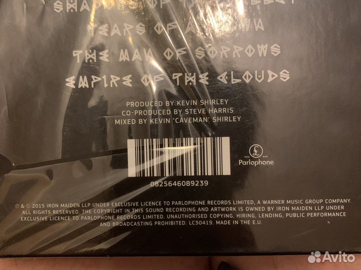 Iron maiden book of souls (2cd) delux edition