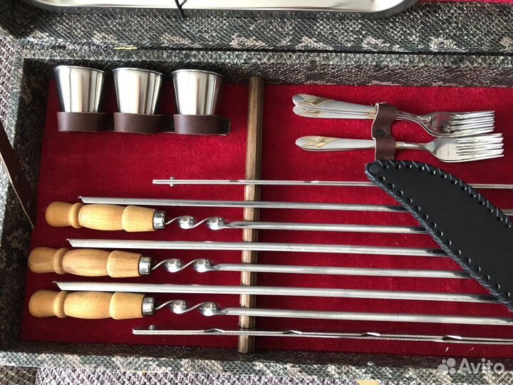 Подарочный шашлычный набор кизляр