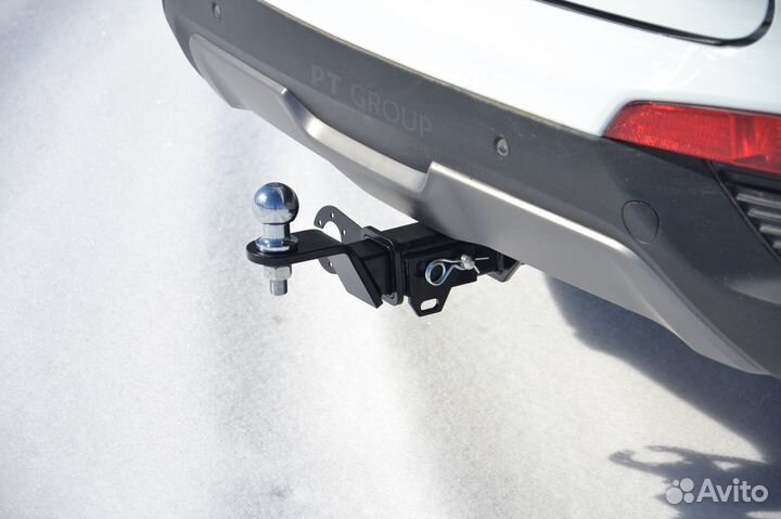 Фаркоп для Хендай Крета, съемный квадрат