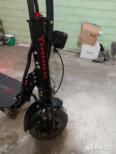 Самокат взрослый электрический