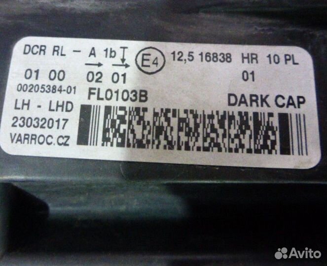 Bentley continental flying spur фара левая ксенон