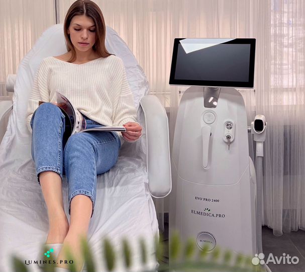 Диодный лазер для эпиляции Лю'Минес Max’Plus 2000в