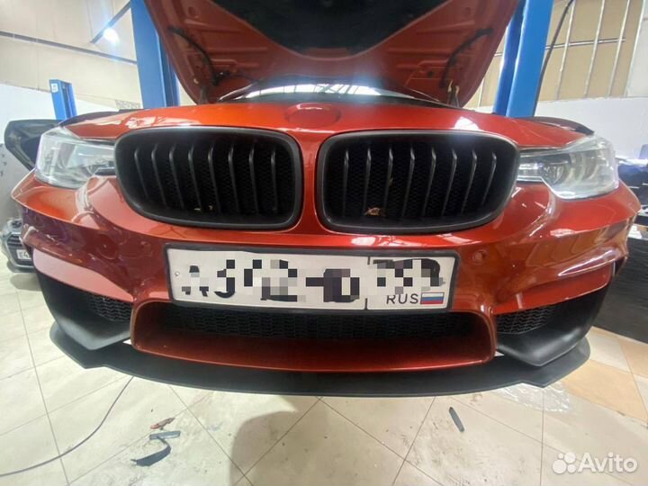 М3 Бампер с губоой BMW F30