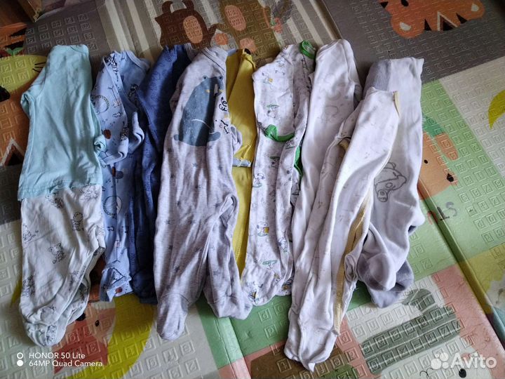 Пакет вещей для мальчика 0-3месяца