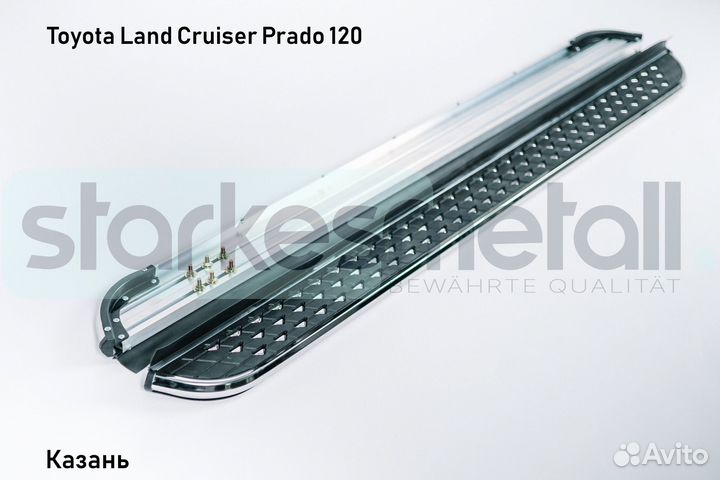 Пороги подножки Toyota Land Cruiser Prado 120 Classik