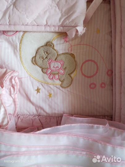 Бортики, балдахин, держатель