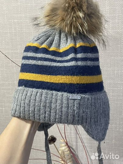 Зимняя шапка для мальчика