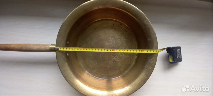 Латунный таз для варенья