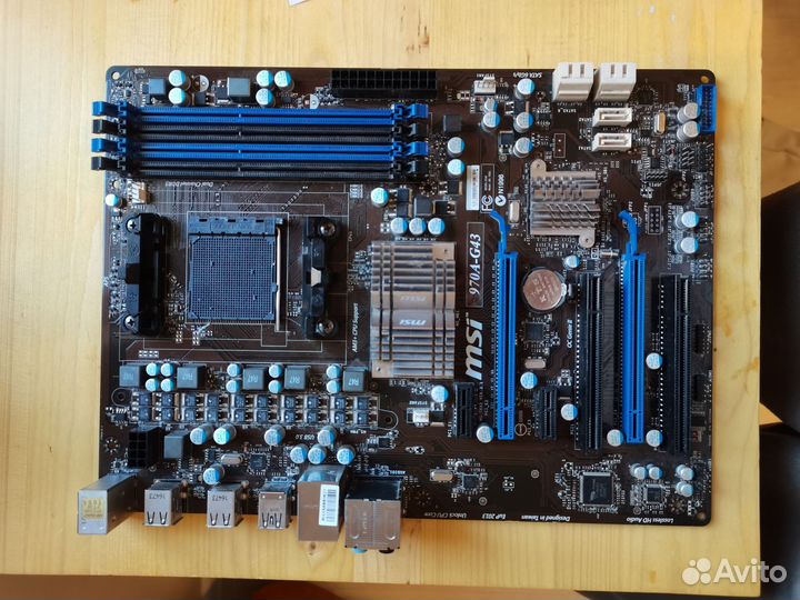 Материнская плата msi 970a g43